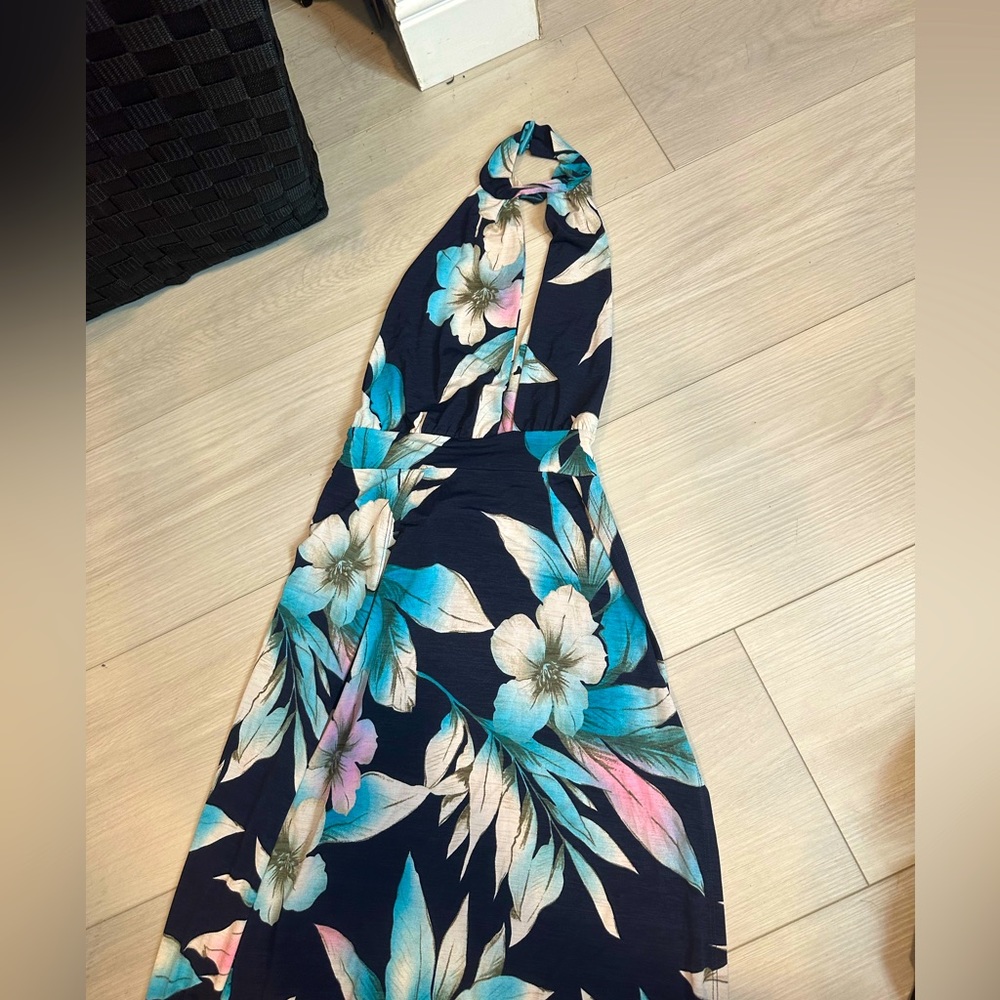 Sundress with slits